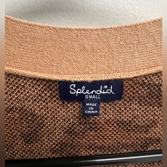 SPLENDID Women’s Leopard Cardigan Jacket - size small - Picture 3 of 6